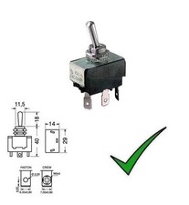 Deviatore levetta leva