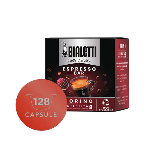 Bialetti torino 128 - 128, capsule