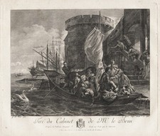 Nave Imbarcazione Incisione