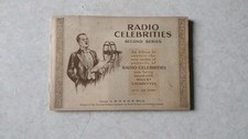 ALBUM FIGURINE ATTORI CPL 50 . RADIO PUBBL. SIGARETTE JPS ANTEGUERRA ! 1939