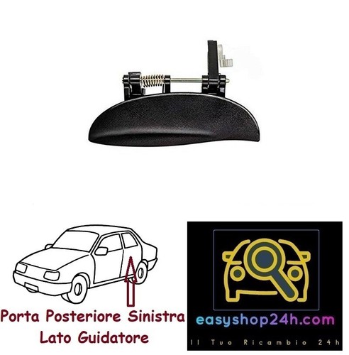 Maniglia posteriore esterna - posteriore,
