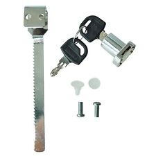 Lucchetto Vetrina Serratura Cilindro Vetro Chiavi Negozio Antifurto dfh