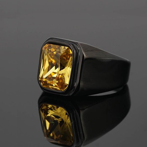 Anello vintage ambra - anello, zirconi
