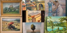 LOTTO 11 OPERE D'ARTE