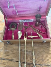 Set bar vintage ornato 9 pezzi