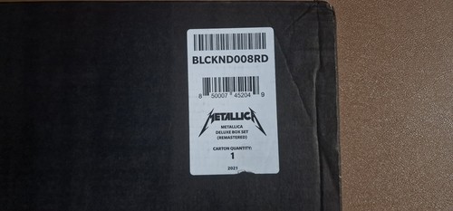 Metallica black album - black, deluxe