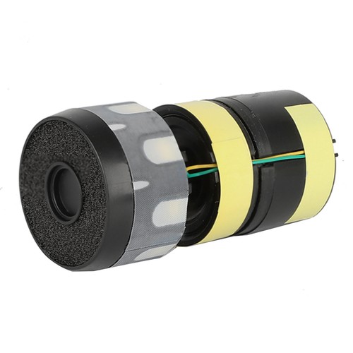 Pezzi capsula microfono nera - pezzi,