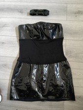 Mini abito senza spalline