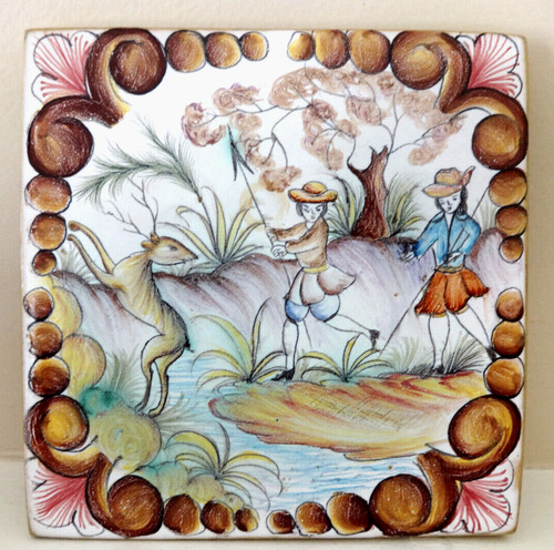 Vecchio sottopiastrella arte - sottopiastrella,
