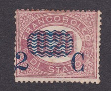 ITALIA REGNO  2c. su 0.20 lire