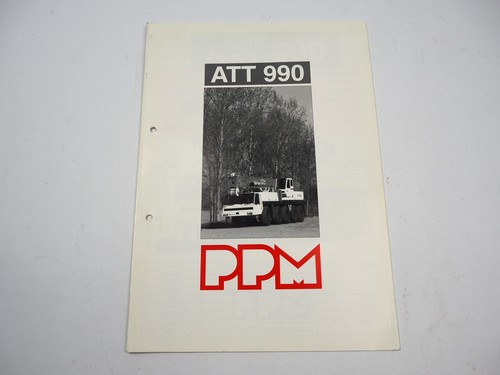 Potain poclain ppm att 990 - potain,
