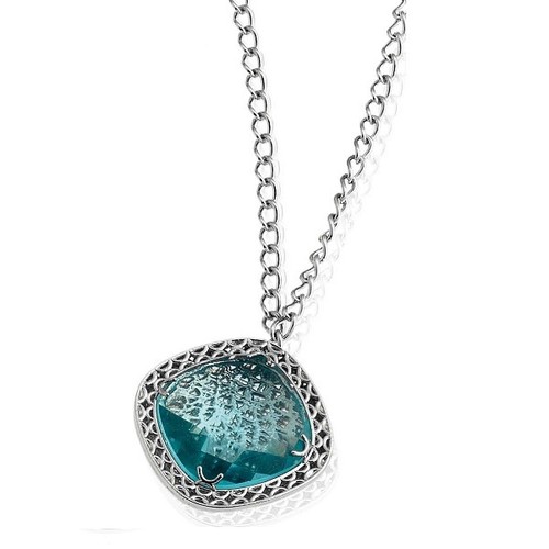 Moda collana zoppini macrame - ,