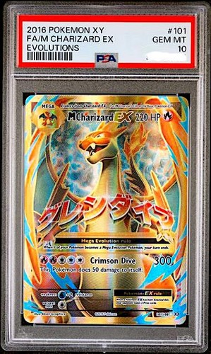 Psa charizard 101 - 10, 101/108