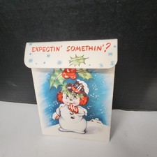 Cartolina Auguri Vintage Scene