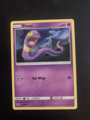 Card pokémon ekans - pokémon,