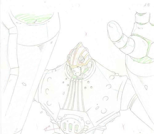 Anime genga non cel - anime,