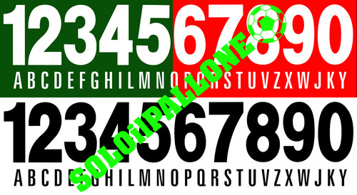 Kit nome numero videoflex x - kit,