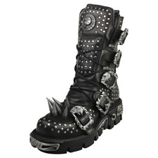 Stivali Rock Boot Metallizzati