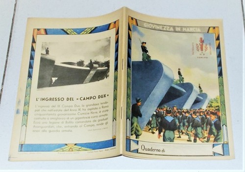 Quaderno fascismo giovinezza - quaderno,