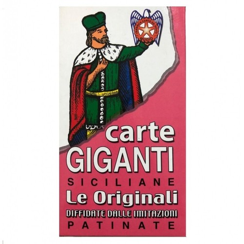 Carte gioco siciliane giganti - siciliane,