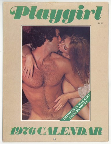 Playgirl calendar 1976 john - playgirl,