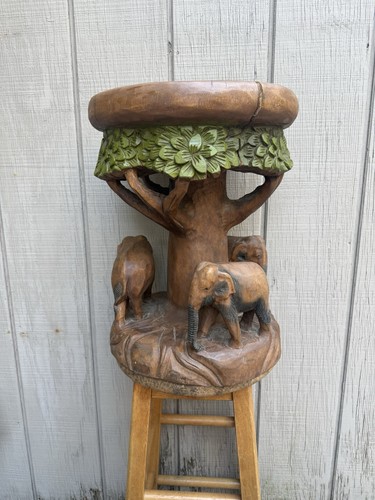 Sgabello elefante vintage - sgabello,