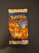 Bustina Carte Pokemon Charizard - Set Base - Vuota (Empty)
