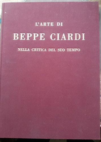 Arte beppe ciardi nella - arte,