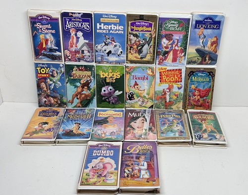 Lot vhs walt disney - lot, of