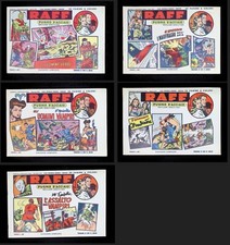 Raff pugno d'acciaio 5 volumi 1974 Fumetti Graphic novels Guerri Cossio