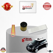 KIT TAGLIANDO 3 FILTRI MINI ONE II 1.4 BENZINA 70KW 95CV DAL 2008 -> 2010
