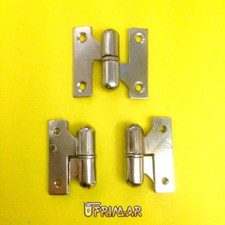 Cerniera poumella oliva mignon mm.40x38 nichelata per antine e mobili Poumella 