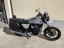 Borse Laterali con Supporto Portapacchi e Schienalino per Moto Guzzi V7 III