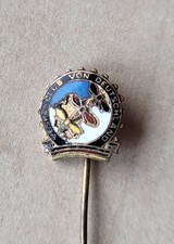 Vintage enamel Vespa Club