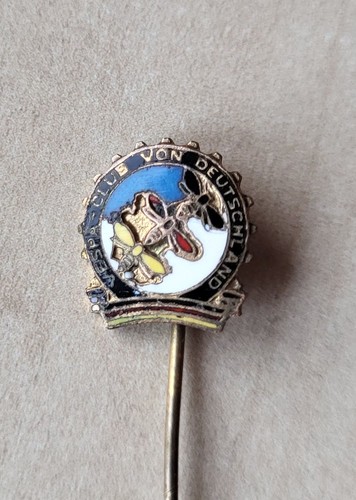 Vintage enamel vespa club - enamel,
