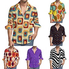 Camicia uomo retrò anni 70