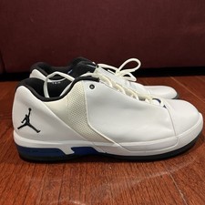 Scarpe da basket AIR JORDANS TE3 basse uomo bianche taglia 11 modello 453454-107