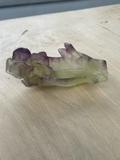 Ancienne fleur iris en pâte