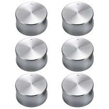 6 Manopole Forno 6Mm, Pomelli per Fornelli a Gas e Piano Cottura Universale