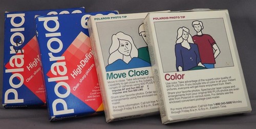 Sealed packs polaroid - sealed, 600