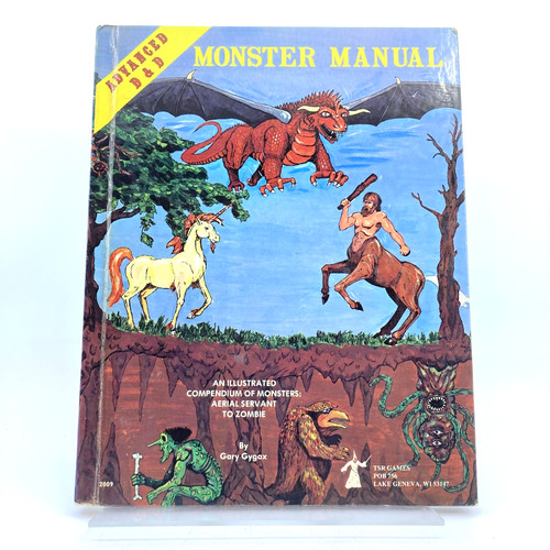 Monster manual rulebook 1977 - manual,