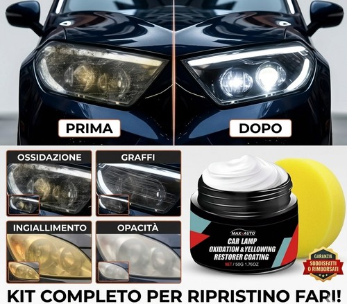 Kit rinnova fari - auto, e