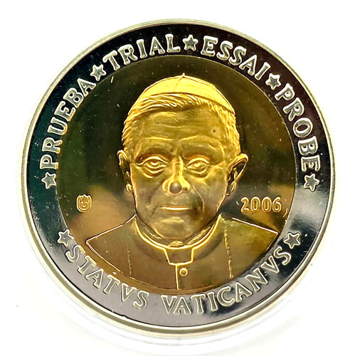 Medaglia vaticano benedetto - medaglia,