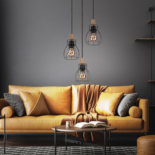 Lampada pendente wood - lampada,