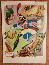 Pinocchio - Illustratore Lemmi - C'era una volta un pezzo di legno. Cartolina.