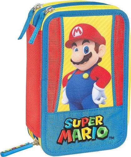 Astuccio zip supermario - astuccio,