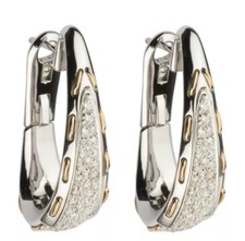 Orecchini DAMIANI oro bianco e