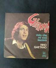 Rino Gaetano  GIANNA   45 giri PRIMAedizione 1978  Nuovo RARISSIMO PRIMA (1692)