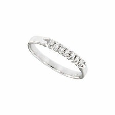 Anello fedina con diamanti