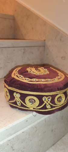 Cappello vintage ricamato - , in